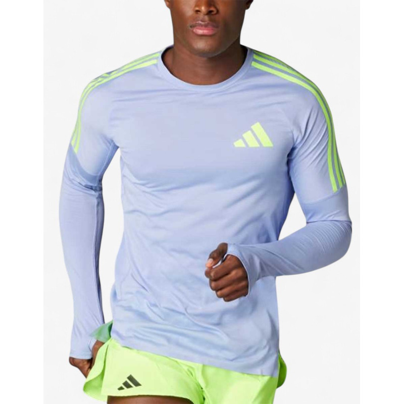 ADIDAS Adizero Promo Running Track Top Blue