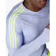 ADIDAS Adizero Promo Running Track Top Blue