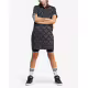 ADIDAS Originals Trefoil Monogram Polo Dress Black