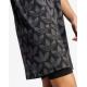 ADIDAS Originals Trefoil Monogram Polo Dress Black