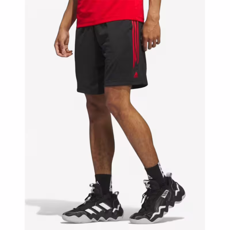 ADIDAS Legends 3-Stripes Basketball Shorts Black