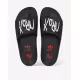 ADIDAS x Korn Adilette Slides Black