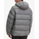 ADIDAS Originals Tonal Hooded Puffer Jacket Grey