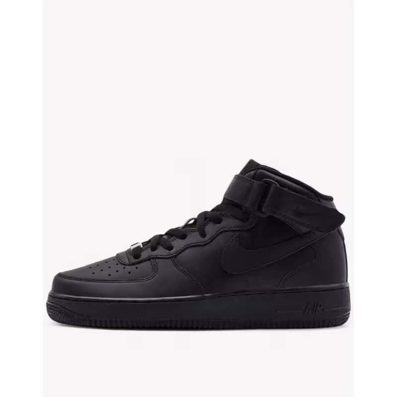 NIKE Air Force 1 Mid Shoes Black