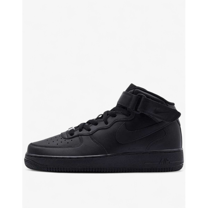 NIKE Air Force 1 Mid Shoes Black