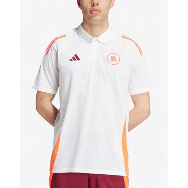 ADIDAS x As Roma Tiro 24 Competition Polo White
