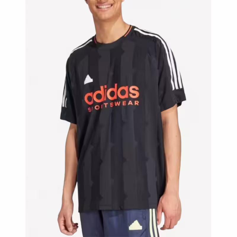 ADIDAS House Of Tiro Jacquard Tee Black