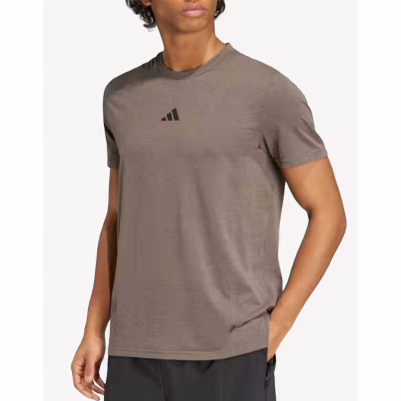 ADIDAS Performance Designed For Training Workout Tee Brown