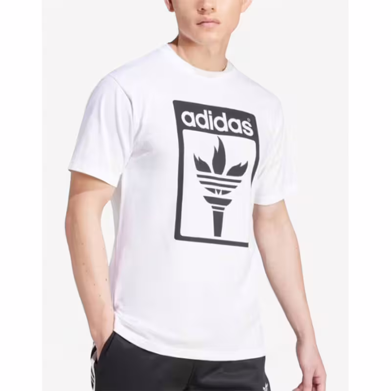 ADIDAS Originals Trefoil Torch Tee White