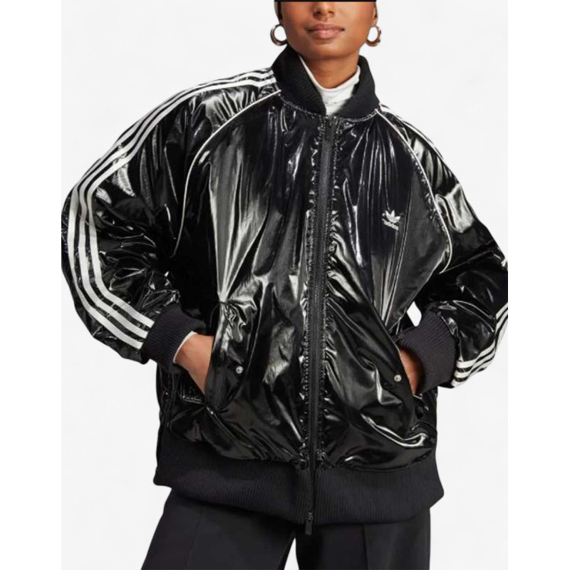 ADIDAS Sst Padded Bomber Jacket Black
