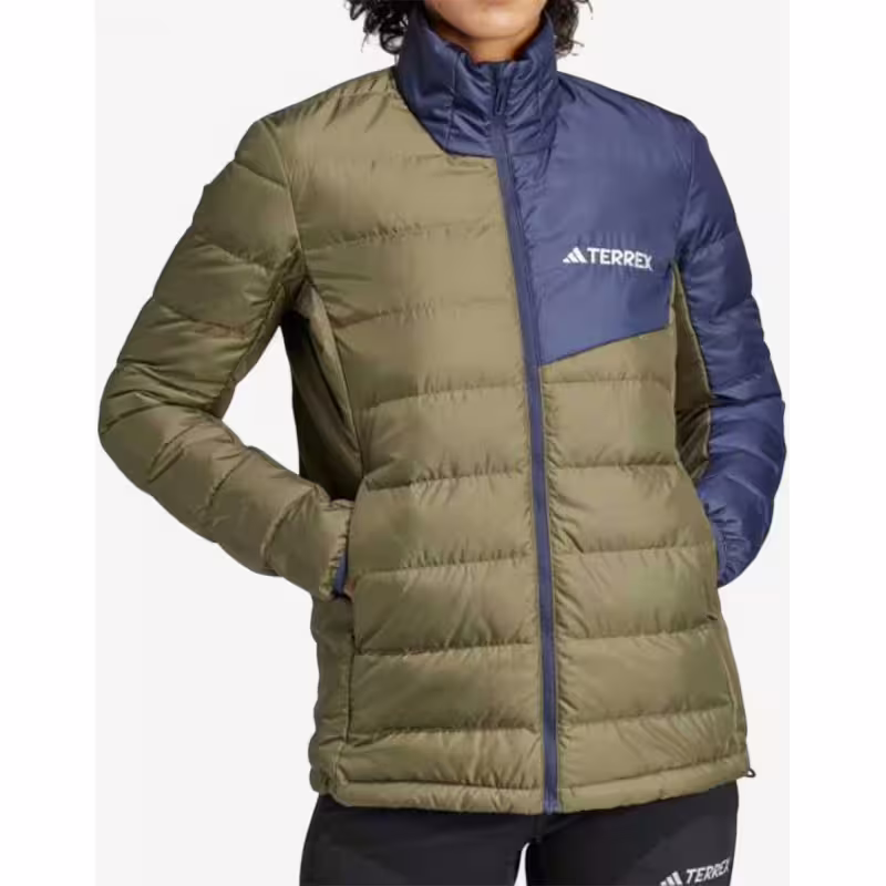 ADIDAS Terrex Multi Light Down Jacket Green/Navy