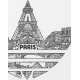 ADIDAS Key City Paris Tee