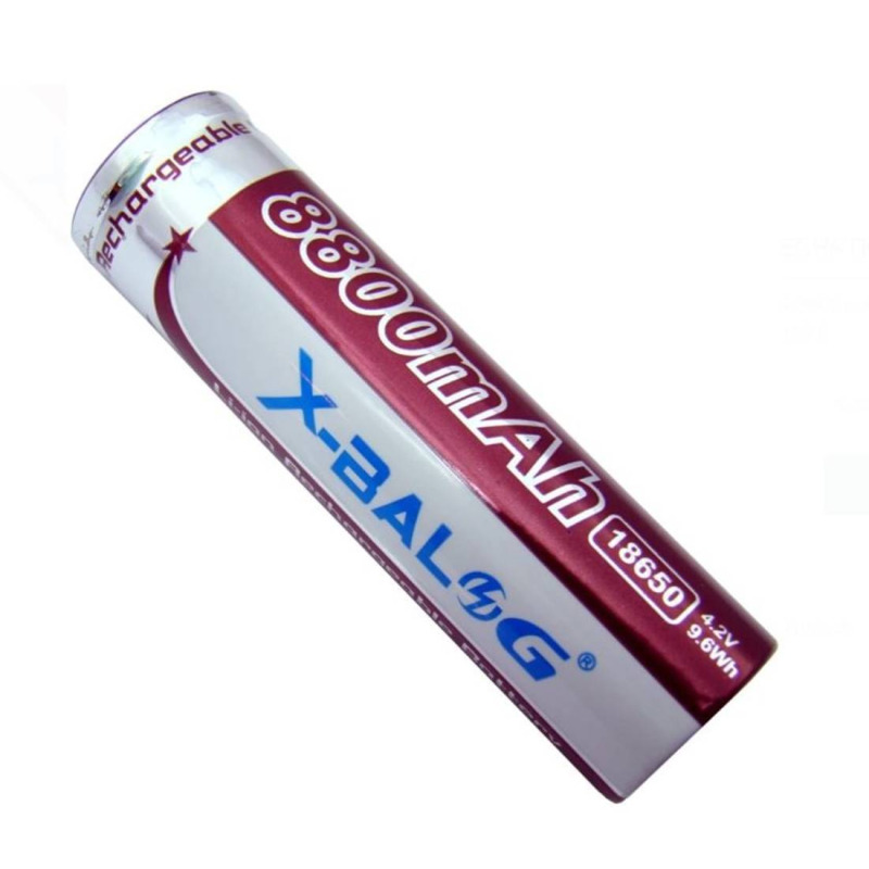 Акумулаторна батерия Bailong, презареждаема, пакетна, 3,7VDC, 8800mAh, 18650, Li-ion