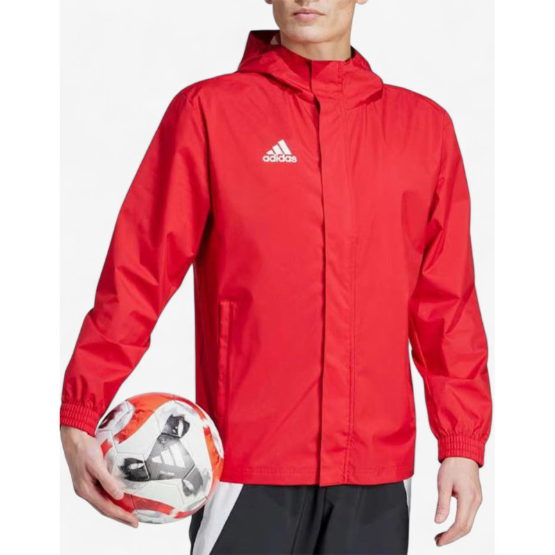 ADIDAS Entrada 22 All Weather Jacket Red J