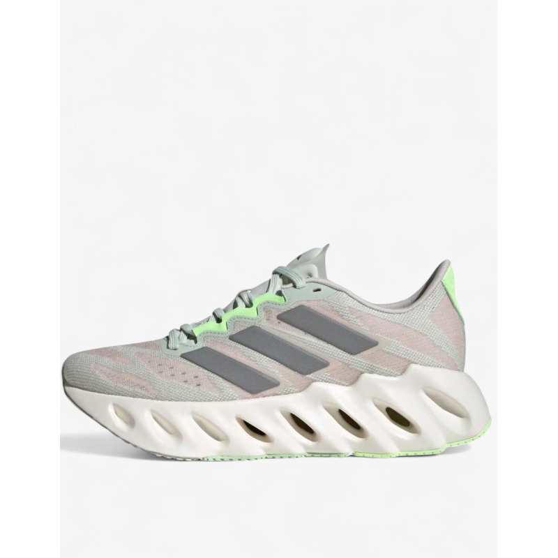 ADIDAS Switch Fwd Running Shoes Linen Green/Silver Metallic