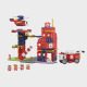 Мини вафлен конструктор Marioinex " Пожарна станция", 280 части