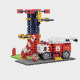 Мини вафлен конструктор Marioinex " Пожарна станция", 280 части