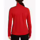 NIKE Jordan Dri-fit 1/4 Zip Top Red
