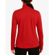 NIKE Jordan Dri-fit 1/4 Zip Top Red