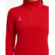 NIKE Jordan Dri-fit 1/4 Zip Top Red