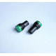 Индикаторна LED лампа зелена 220V 0,02A Ф22mm  