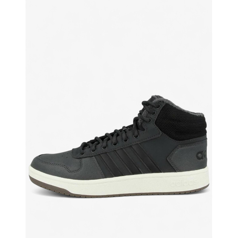 ADIDAS Hoops 2.0 Mid Winterized Shoes Black