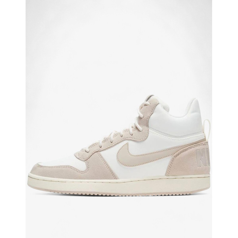 NIKE Court Borough Mid Premium Shoes White/Beige