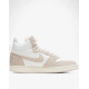 NIKE Court Borough Mid Premium Shoes White/Beige