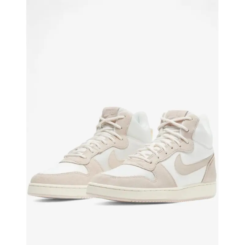 NIKE Court Borough Mid Premium Shoes White/Beige