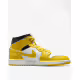NIKE Jordan 1 Mid Shoes White/Yellow