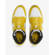 NIKE Jordan 1 Mid Shoes White/Yellow