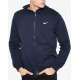 NIKE Club Swoosh Full-Zip Hoodie Navy