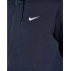 NIKE Club Swoosh Full-Zip Hoodie Navy