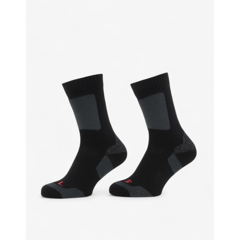 NEW BALANCE 1-Pair DriRelease Supportive Cushioning Sokcs Black/Grey