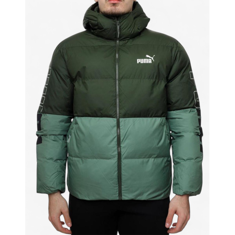 PUMA Power Hooded Jacket Green