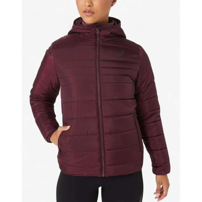 ASICS Padded Jacket Burgundy