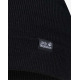 JACK WOLFSKIN Ribbed Beanie Black