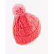 PUMA Cable Pom Beanie Pink