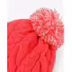 PUMA Cable Pom Beanie Pink