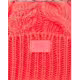 PUMA Cable Pom Beanie Pink