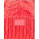 PUMA Cable Pom Beanie Pink