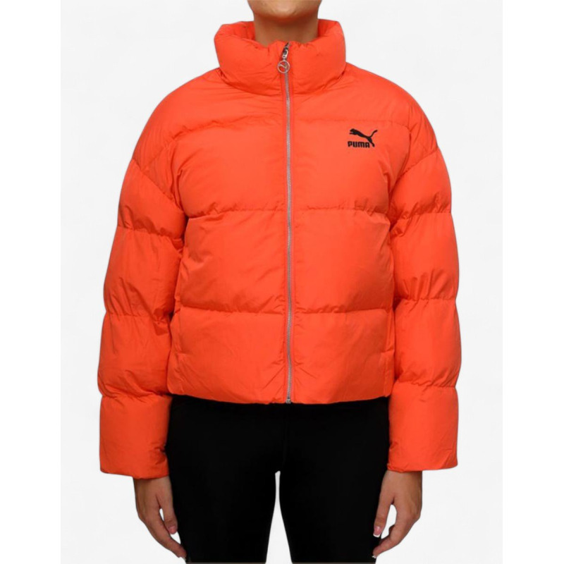 PUMA Classics Oversized Puffer Jacket Orange