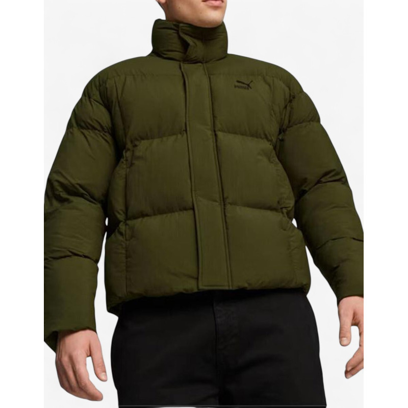 PUMA Classics Oversized Puffer Jacket Green