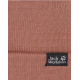 JACK WOLFSKIN Ribbed Beanie Pink