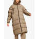 PUMA Long Hooded Down Coat Beige