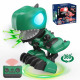 Интерактивен сглобяем динозавър Дино с RC в зелен цвят