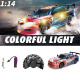 Радиоуправляема състезателна кола със светлинни ефекти, RC 1:14