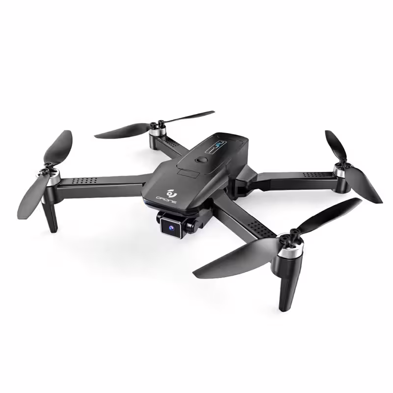 Сгъваем дрон с 720P HD камера, WiFi управление, черен