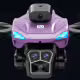 Сгъваем дрон с камера и сензори за препятствия, лилав цвят