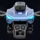 Сгъваем дрон с камера и сензори за препятствия, син цвят